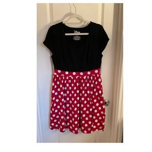Torrid Disney Minnie Mouse-style dress, perfect for Halloween!